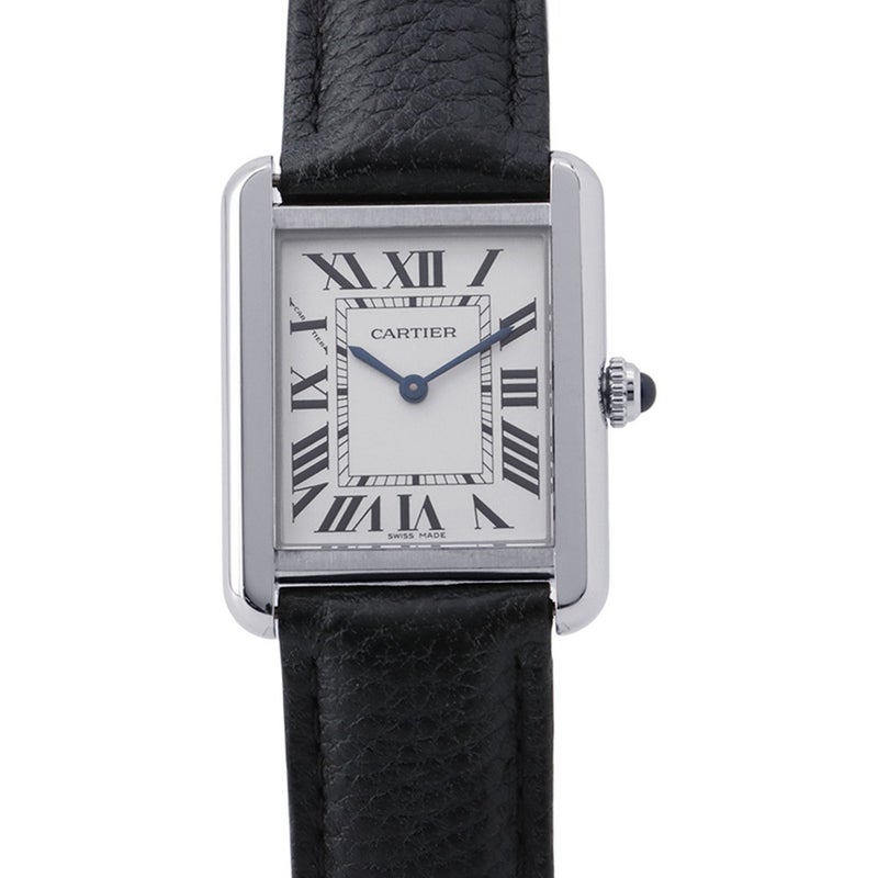 カルティエ タンク ソロ SM WSTA0030 Cartier 腕時計 シルバー文字盤 クォーツ