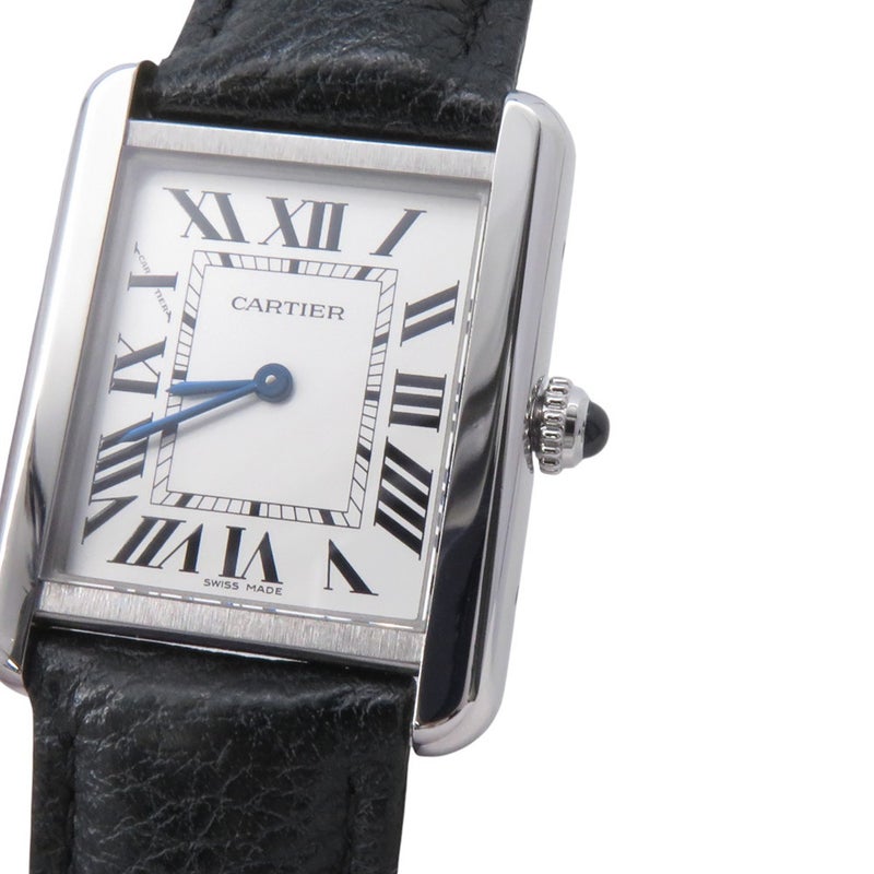 カルティエ タンク ソロ SM WSTA0030 Cartier 腕時計 シルバー文字盤 クォーツ