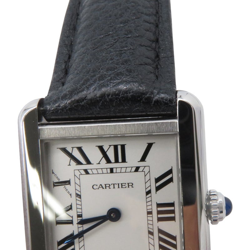 カルティエ タンク ソロ SM WSTA0030 Cartier 腕時計 シルバー文字盤 クォーツ