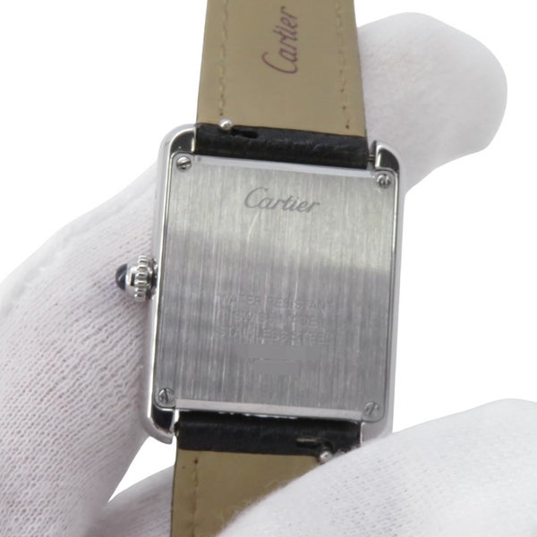 カルティエ タンク ソロ SM WSTA0030 Cartier 腕時計 シルバー文字盤 クォーツ