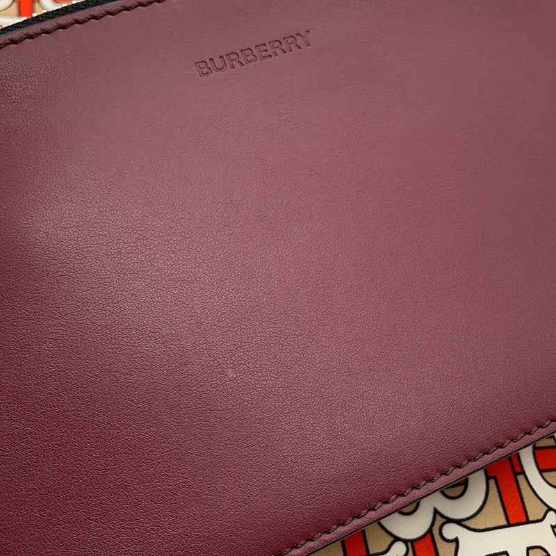 バーバリー バックパック TBロゴ ナイロン 8010741 BURBERRY バッグ リュック 白