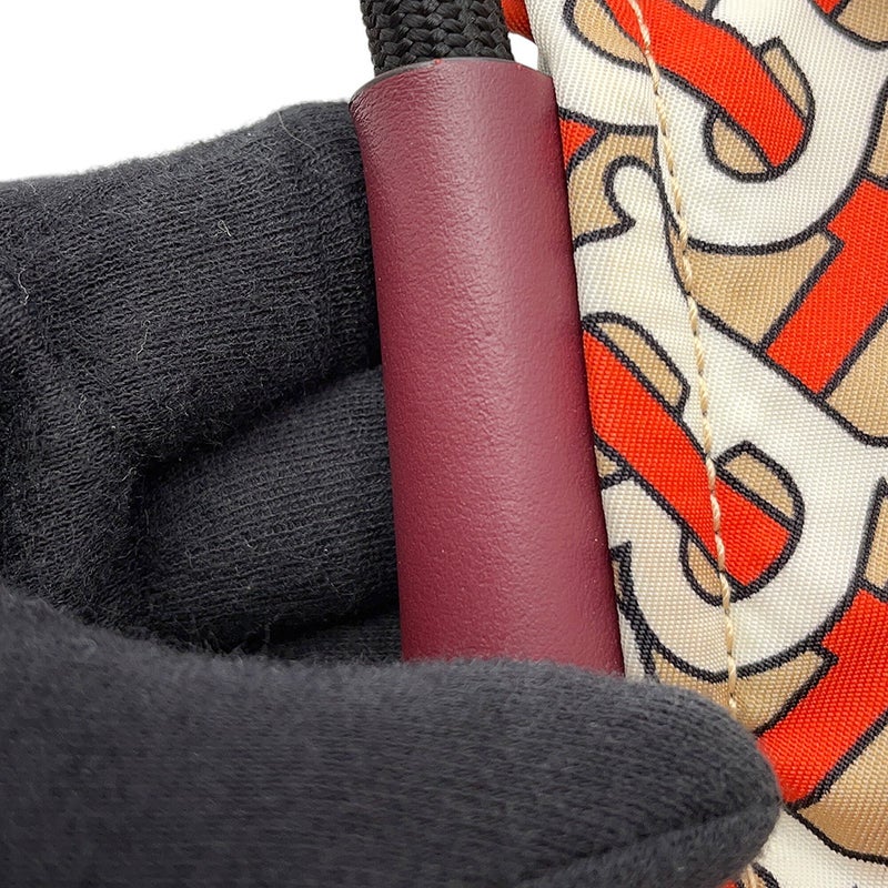 バーバリー バックパック TBロゴ ナイロン 8010741 BURBERRY バッグ リュック 白
