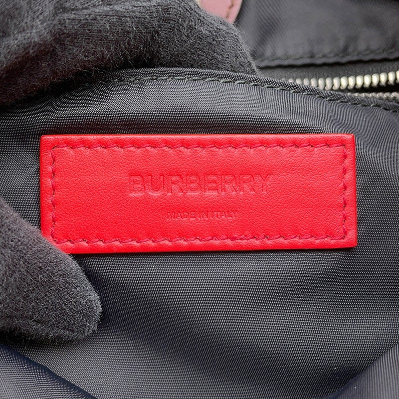 バーバリー バックパック TBロゴ ナイロン 8010741 BURBERRY バッグ リュック 白