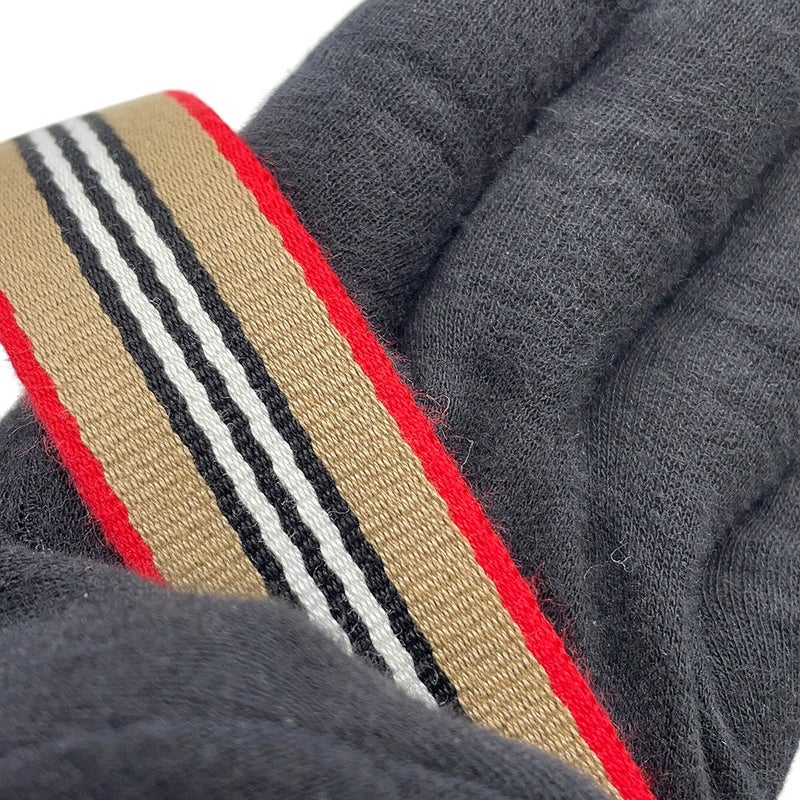 バーバリー ショルダーバッグ ノバチェック Bワッペン ナイロン/レザー 8023901 BURBERRY ブラック 黒