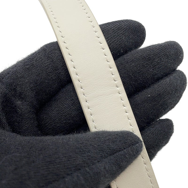 ディオール ハンドバッグ C'est Dior セディオール CDエンボス ミディアム レザー M2271UBHA 2wayショルダー 白