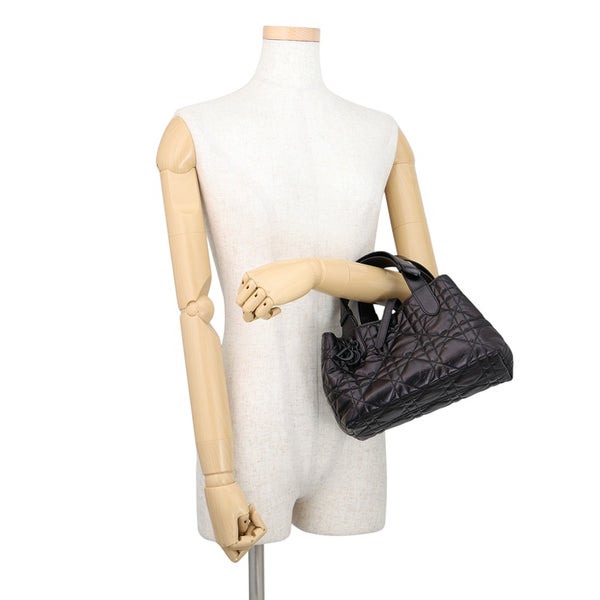 クリスチャン・ディオール ハンドバッグ マクロカナージュ トゥジュール スモール M2822OSNW Christian Dior 2way 黒