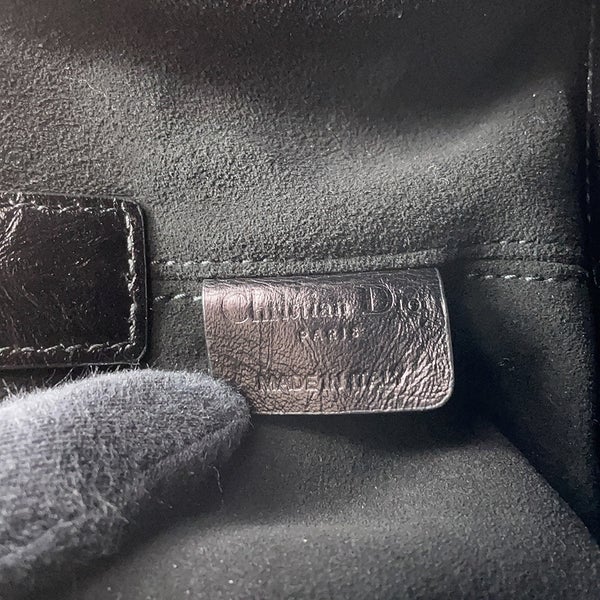 クリスチャン・ディオール ハンドバッグ マクロカナージュ トゥジュール スモール M2822OSNW Christian Dior 2way 黒