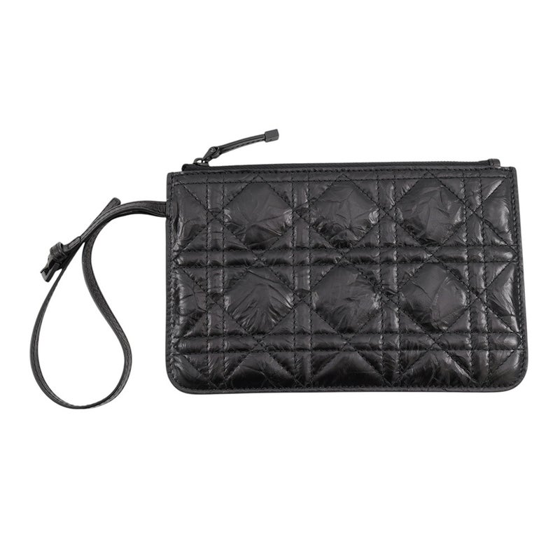 クリスチャン・ディオール ハンドバッグ マクロカナージュ トゥジュール スモール M2822OSNW Christian Dior 2way 黒