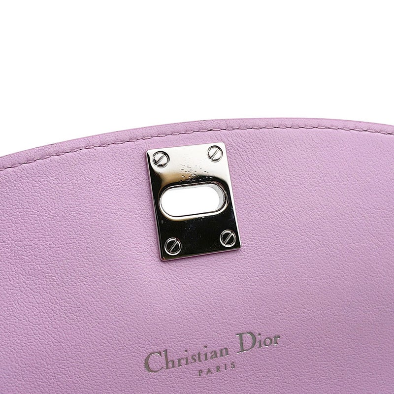 クリスチャン・ディオール チェーンウォレット ターンロック レザー Christian Dior
