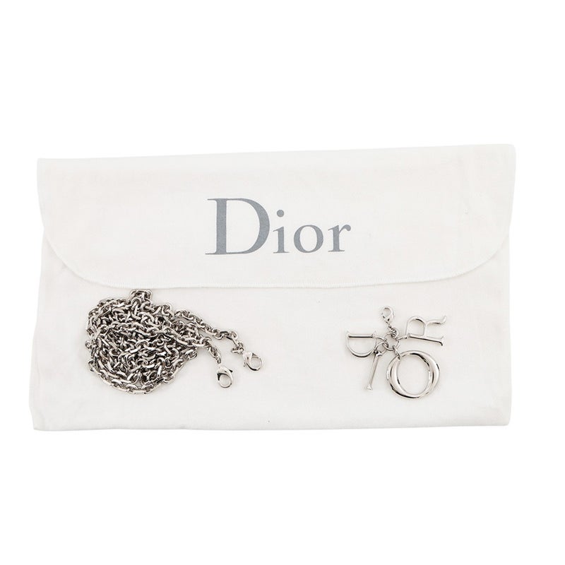 クリスチャン・ディオール チェーンウォレット ターンロック レザー Christian Dior
