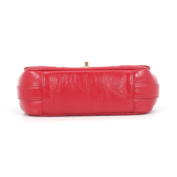 シャネル チェーンショルダーバッグ マトラッセ20 ココマーク シャイニーカーフスキン CHANEL バッグ