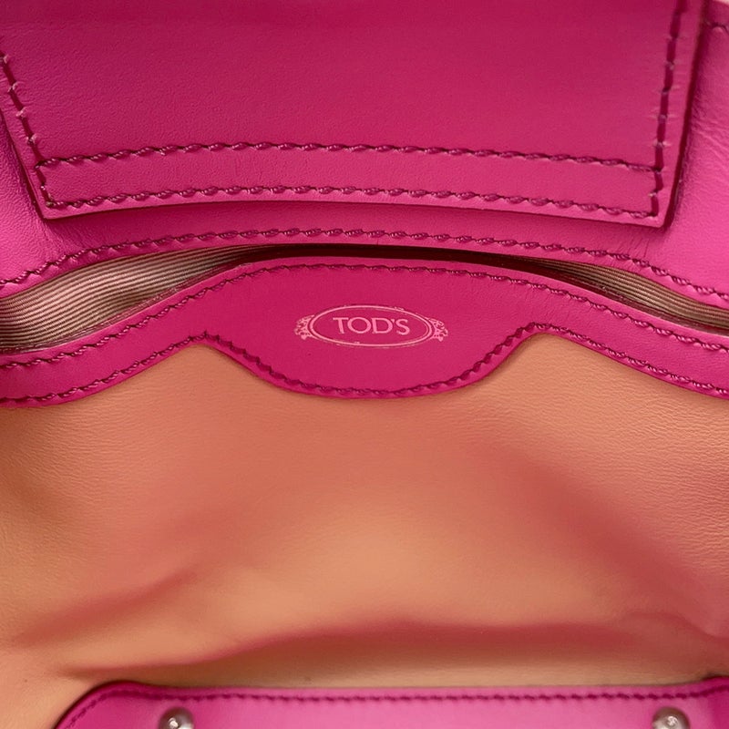 トッズ ハンドバッグ VASOマイクロ レザー TOD'S ２wayショルダー