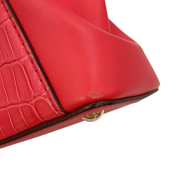 カルティエ ハンドバッグ C ドゥ カルティエ ミニ クロコダイル レザー Cartier 2way
