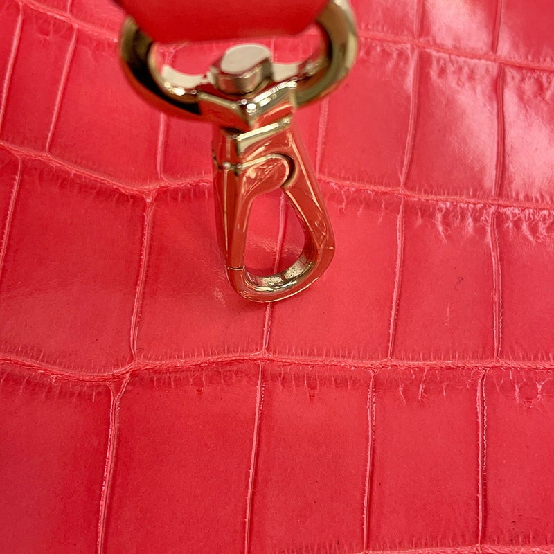 カルティエ ハンドバッグ C ドゥ カルティエ ミニ クロコダイル レザー Cartier 2way