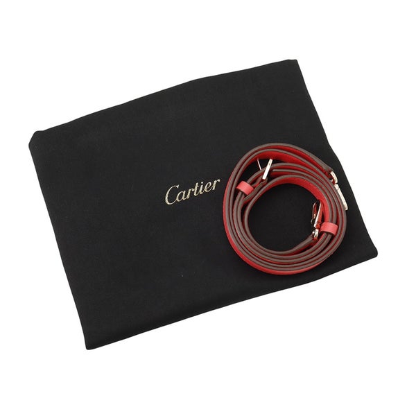 カルティエ ハンドバッグ C ドゥ カルティエ ミニ クロコダイル レザー Cartier 2way