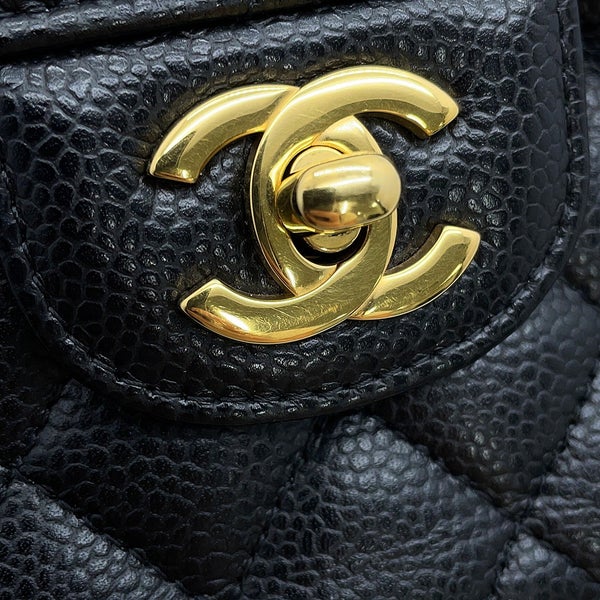 シャネル チェーンショルダーバッグ マトラッセ23 ココマーク ダブルチェーン A01113 CHANEL バッグ 黒