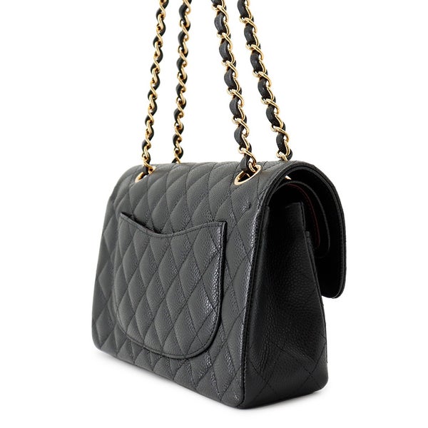 シャネル チェーンショルダーバッグ マトラッセ23 ココマーク ダブルチェーン A01113 CHANEL バッグ 黒