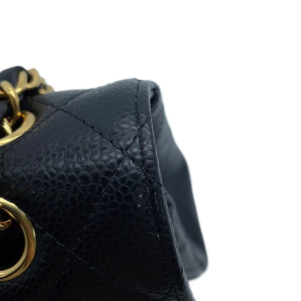 シャネル チェーンショルダーバッグ マトラッセ23 ココマーク ダブルチェーン A01113 CHANEL バッグ 黒