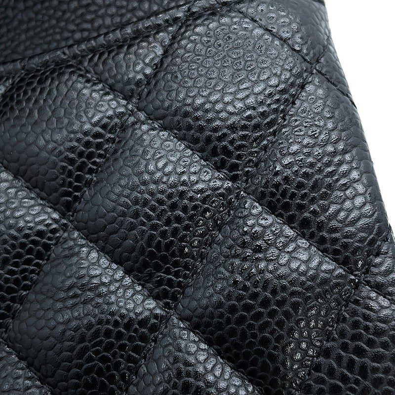 シャネル チェーンショルダーバッグ マトラッセ23 ココマーク ダブルチェーン A01113 CHANEL バッグ 黒