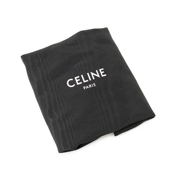 セリーヌ ショルダーストラップ ロゴ キャンバス 49S022AEP.38AW CELINE ストラップ 黒