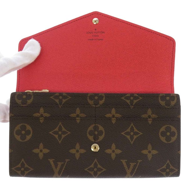ルイヴィトン 長財布 モノグラム ポルトフォイユ・サラ M62236 LOUIS VUITTON コクリコ