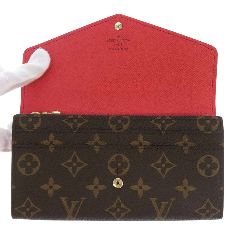 ルイヴィトン 長財布 モノグラム ポルトフォイユ・サラ M62236 LOUIS VUITTON コクリコ