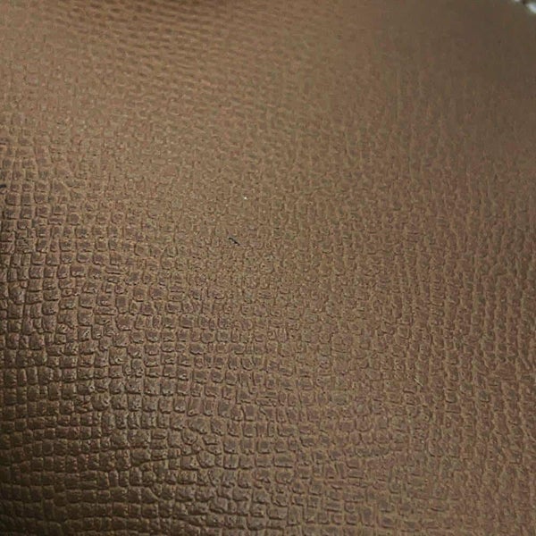 エルメス 三つ折り財布 ベアン コンビネ エトゥープ/シルバー金具 ヴォーマダム B刻印