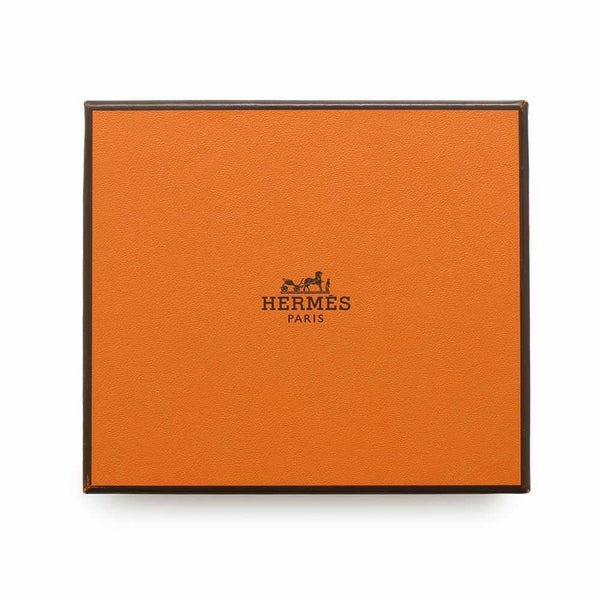 エルメス 三つ折り財布 ベアン コンビネ エトゥープ/シルバー金具 ヴォーマダム B刻印