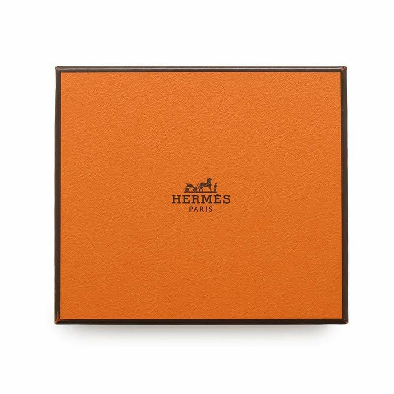 エルメス 三つ折り財布 ベアン コンビネ エトゥープ/シルバー金具 ヴォーマダム B刻印