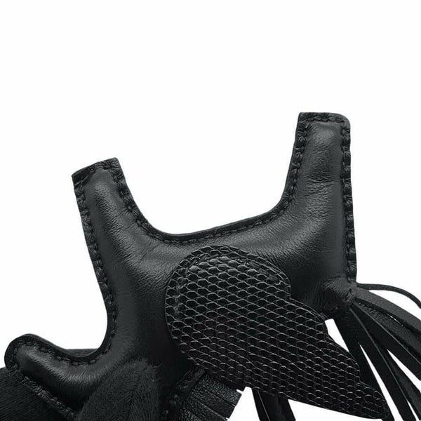 エルメス バッグチャーム ロデオPM ペガサス タッチ ブラック ラムスキン/リザード U刻印 HERMES 黒 ソーブラック