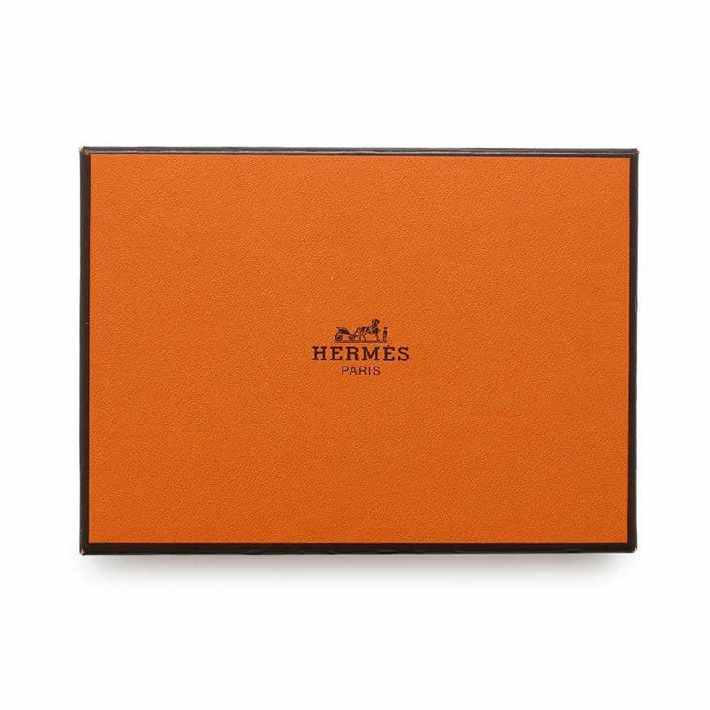 エルメス 三つ折り財布 ベアンコンビネ エトゥープ/シルバー金具 エプソン Z刻印 財布