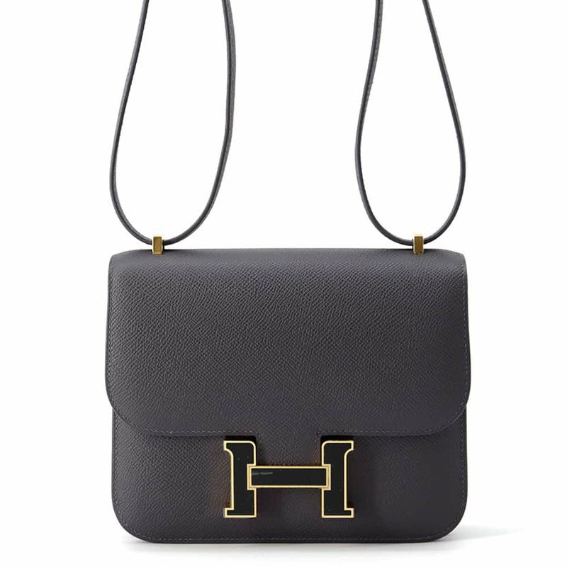 エルメス ショルダーバッグ ミニ コンスタンス3 アルドワーズ/ラッカー金具 エプソン W刻印 HERMES Constance