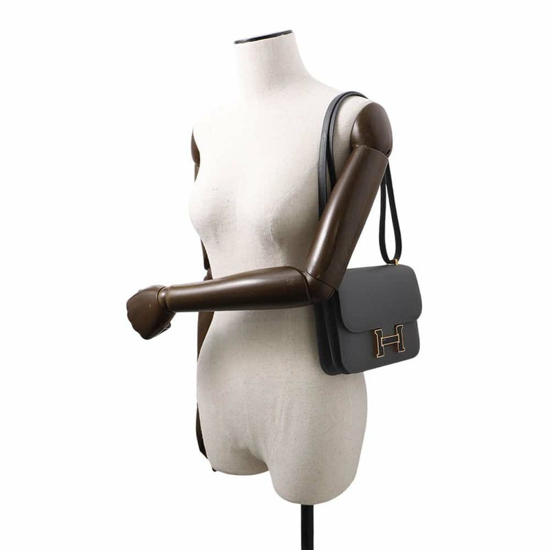 エルメス ショルダーバッグ ミニ コンスタンス3 アルドワーズ/ラッカー金具 エプソン W刻印 HERMES Constance