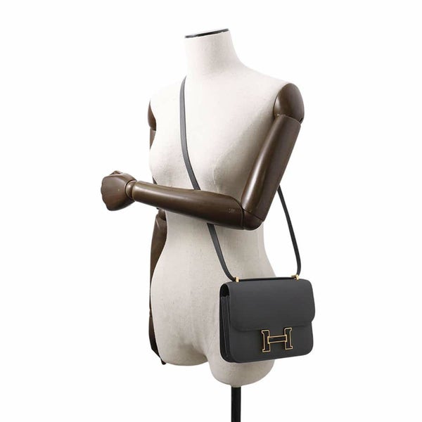 エルメス ショルダーバッグ ミニ コンスタンス3 アルドワーズ/ラッカー金具 エプソン W刻印 HERMES Constance