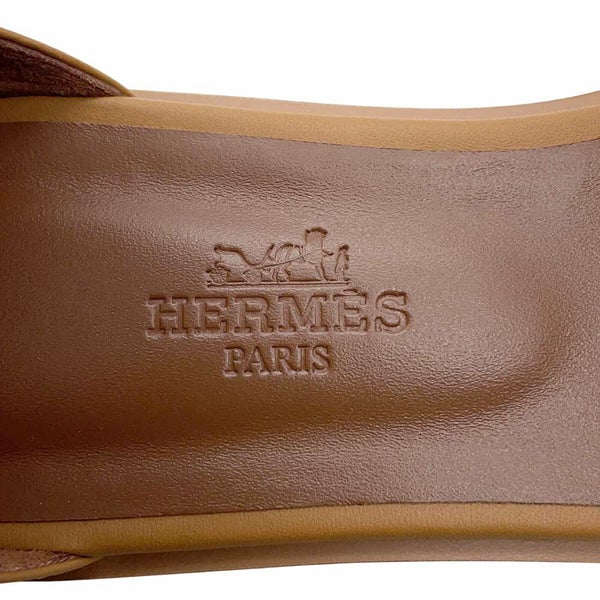 エルメス サンダル サントリーニ フリンジ付き レディースサイズ36 HERMES 靴