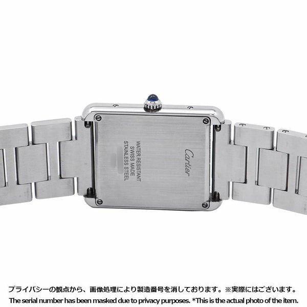カルティエ タンク ソロ ウォッチ LM W5200014 Cartier 腕時計 ウォッチ クォーツ シルバー文字盤