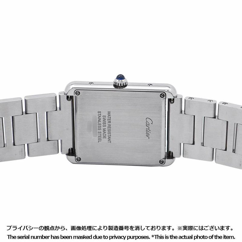カルティエ タンク ソロ ウォッチ LM W5200014 Cartier 腕時計 ウォッチ クォーツ シルバー文字盤
