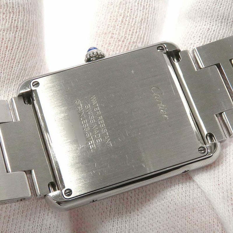 カルティエ タンク ソロ ウォッチ LM W5200014 Cartier 腕時計 ウォッチ クォーツ シルバー文字盤