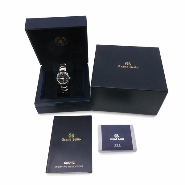 セイコー グランドセイコー ヘリテージコレクション SBGX061 SEIKO 腕時計 クォーツ 黒文字盤