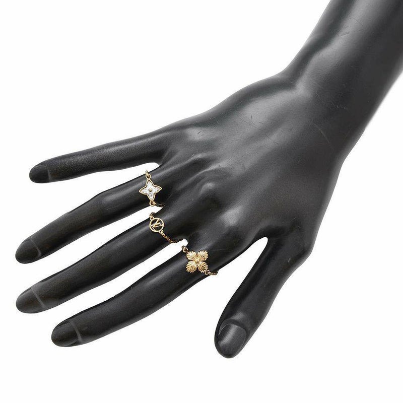 ルイヴィトン リング ブルーミング ストラス BLOOMING STRASS 3セット リングサイズM M68378 LOUIS VUITTON 指輪