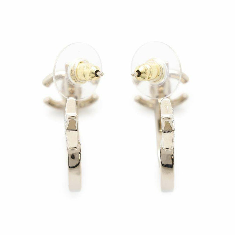 シャネル ピアス ココマーク スター フープ ラインストーン B23 B ABB493 CHANEL アクセサリー 星