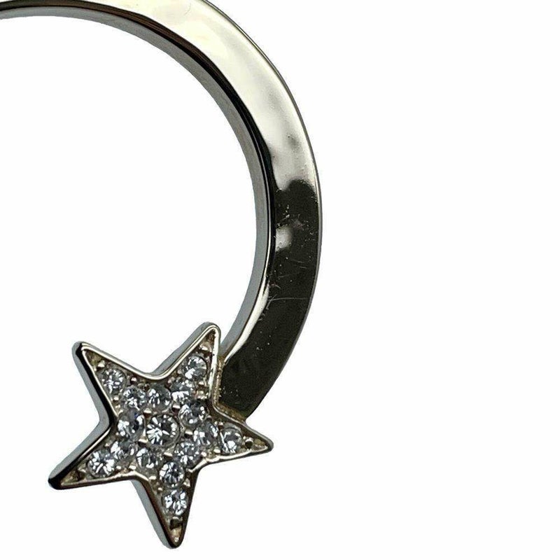シャネル ピアス ココマーク スター フープ ラインストーン B23 B ABB493 CHANEL アクセサリー 星