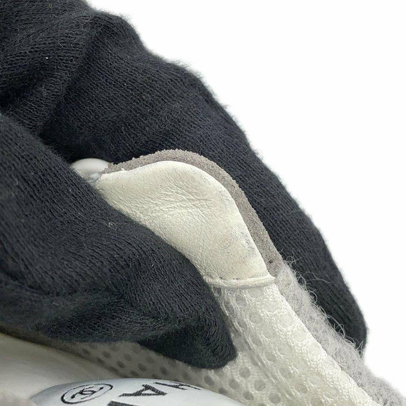 シャネル スニーカー ココマーク ウール スエード メンズサイズ42 G46014 CHANEL 靴