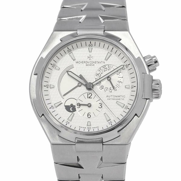 ヴァシュロンコンスタンタン オーヴァーシーズ デュアルタイム 47450/B01A-9226 腕時計 シルバー文字盤