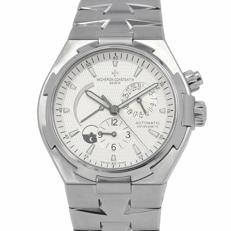 ヴァシュロンコンスタンタン オーヴァーシーズ デュアルタイム 47450/B01A-9226 腕時計 シルバー文字盤