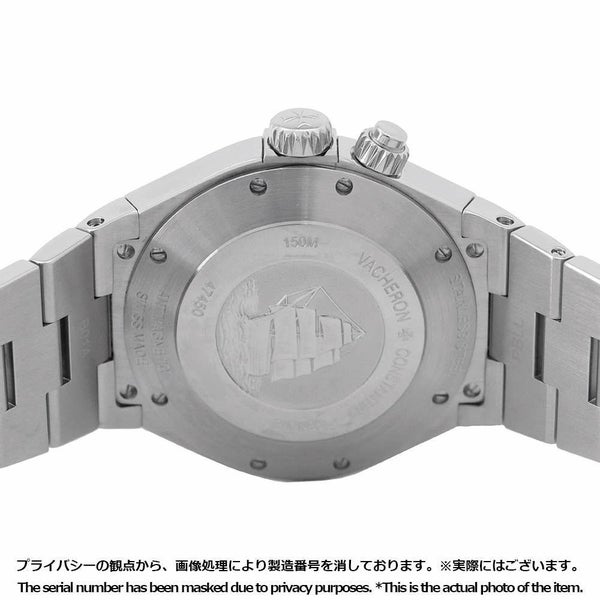 ヴァシュロンコンスタンタン オーヴァーシーズ デュアルタイム 47450/B01A-9226 腕時計 シルバー文字盤