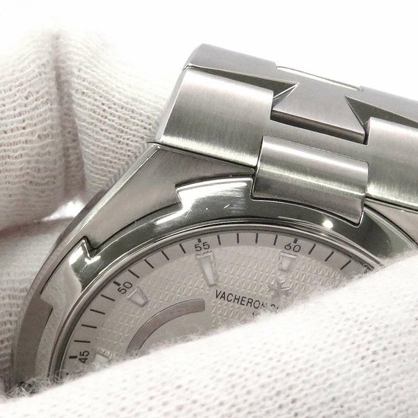 ヴァシュロンコンスタンタン オーヴァーシーズ デュアルタイム 47450/B01A-9226 腕時計 シルバー文字盤