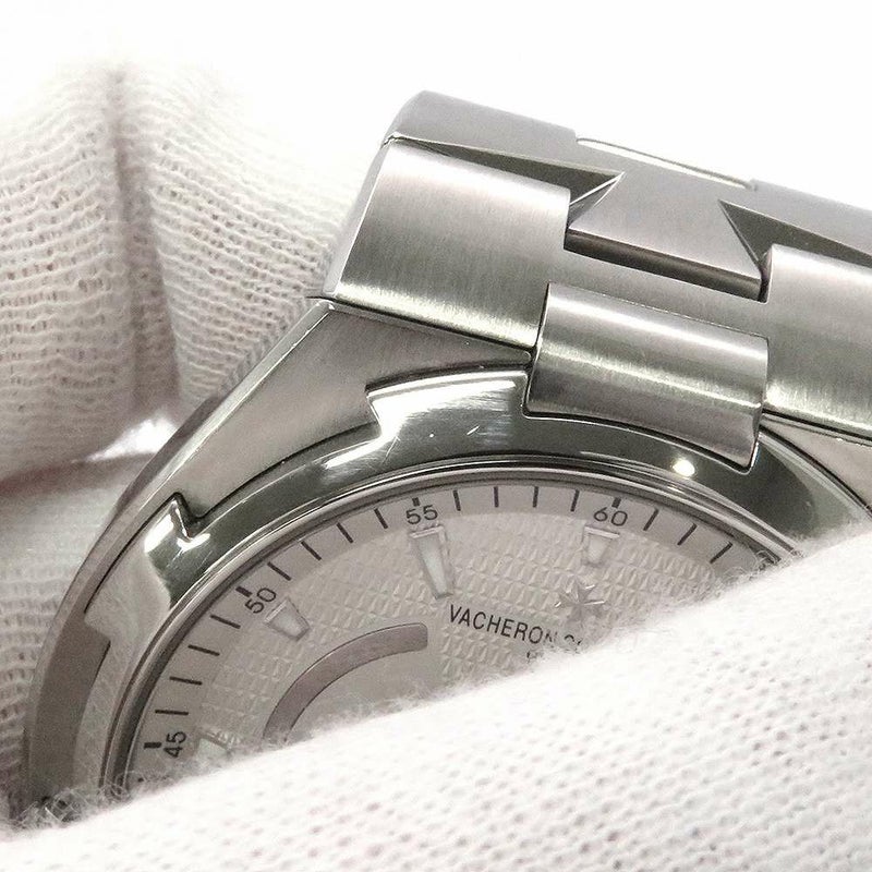 ヴァシュロンコンスタンタン オーヴァーシーズ デュアルタイム 47450/B01A-9226 腕時計 シルバー文字盤