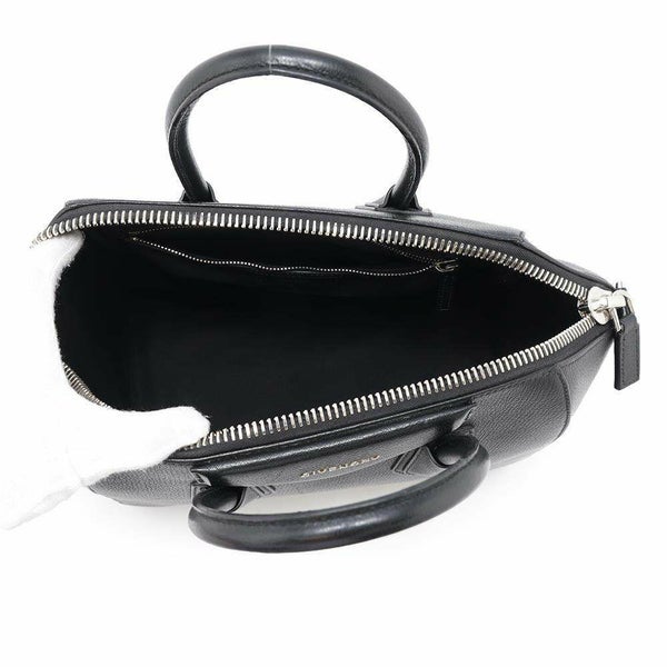 ジバンシー ハンドバッグ アンティゴナ ミディアム ゴートスキン BB05118012 GIVENCHY 2wayショルダーバッグ 黒