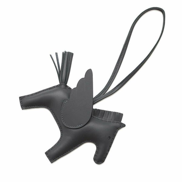 エルメス バッグチャーム ロデオ ペガサスMM アルドワーズ ラムスキン W刻印 HERMES